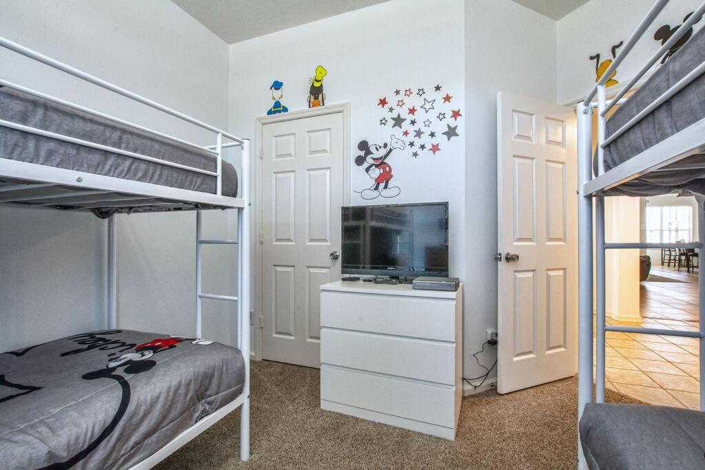 Pool Home In Famous Windsor Palms Resort 4 Miles To Disney, Free Resort Amenities キシミー エクステリア 写真