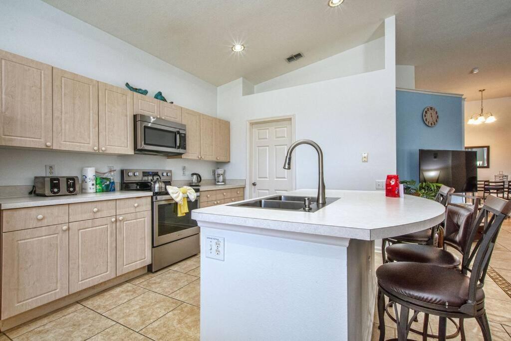 Pool Home In Famous Windsor Palms Resort 4 Miles To Disney, Free Resort Amenities キシミー エクステリア 写真