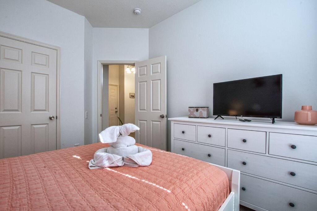 Pool Home In Famous Windsor Palms Resort 4 Miles To Disney, Free Resort Amenities キシミー エクステリア 写真