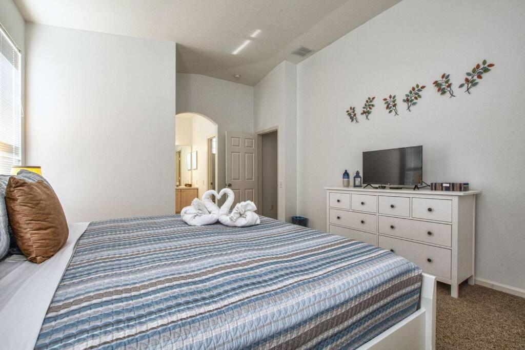 Pool Home In Famous Windsor Palms Resort 4 Miles To Disney, Free Resort Amenities キシミー エクステリア 写真