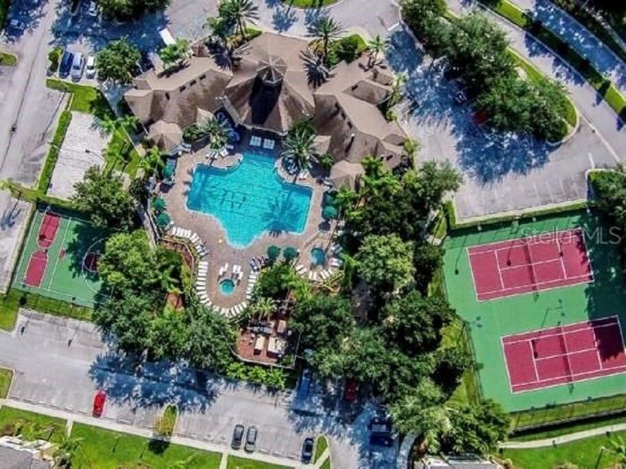 Pool Home In Famous Windsor Palms Resort 4 Miles To Disney, Free Resort Amenities キシミー エクステリア 写真